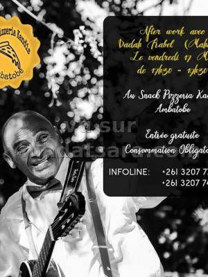 Afterwork avec Dadah Mahaleo Kandis Ambatobe