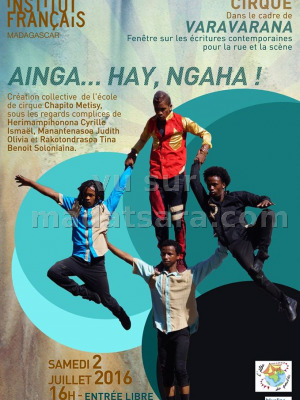 Ainga ... Hay, Ngaha cirque dans le cadre de varavarana - IFM