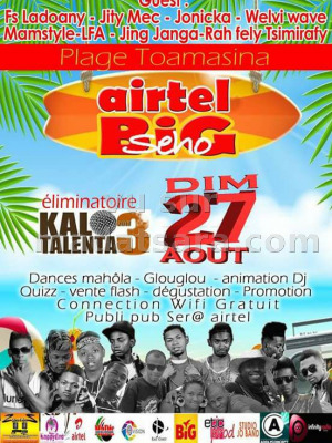 Airtel big seho Toamasina