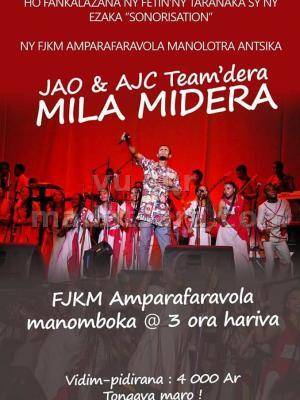 AJC & Jao mila midera Fjkm Amparafaravola