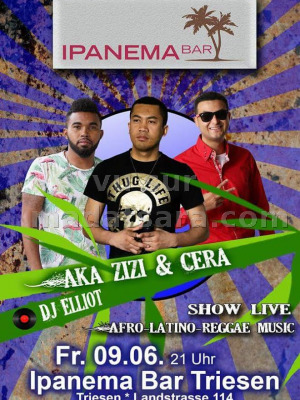 Aka Zizi‍ & Cera‍ avec Dj Elliot‍ show live - Ipanema Bar Triesen