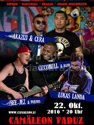 Aka Zizi‍ & Cera‍ en concert Camäleon Vaduz