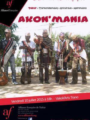 Akon'Mania en concert au Vakok'Arts Trano Tuléar