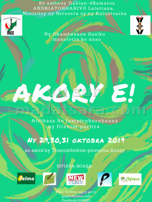 Akory e ! - atrikasa - Bibliothèque Nationale Anosy‍