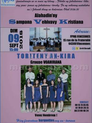 Alahadin'ny Sampana Vehivavy Kristianina Fpma Vincennes