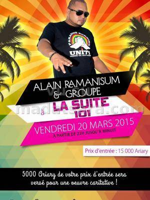 Alain Ramanisum en concert à la Suite 101