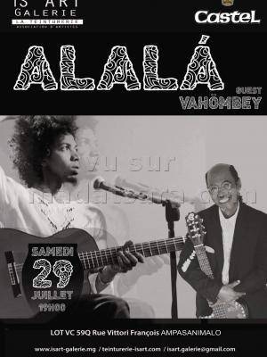 Alalà avec Vahombey au Is'Art Galerie