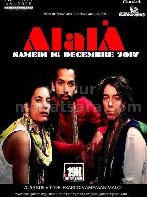 Alalá en concert Is'Art Galerie