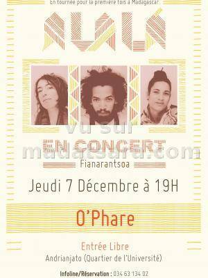 Alalá en concert O'Phare Fianarantsoa