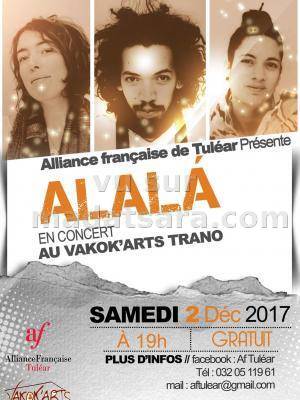 Alalá en concert Vakok'Arts Trano Toliary