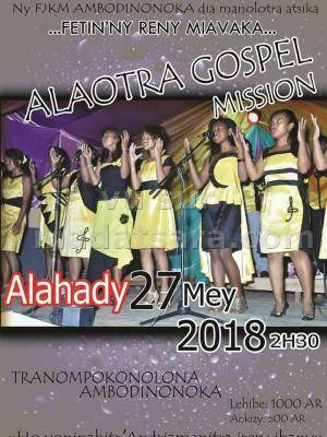 Alaotra Gospel fetin'ny reny miavaka Tranompokonolona Ambodinonoka
