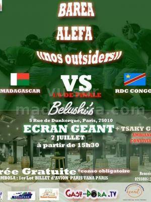 Alefa Barea Madagascar vs RDC Belushi