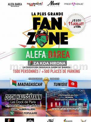 AlefaBarea Dock Haussman Madagascar vs Tunisie