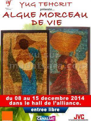 Algue Morceau de vie présentée par Yug Tehcrit à l'Alliance Française de Mahajanga
