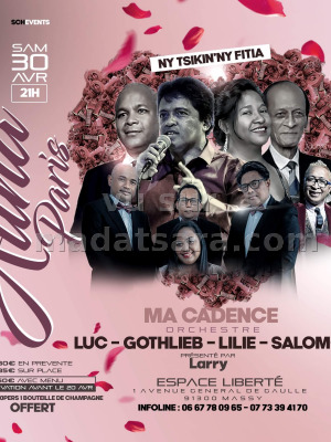 Alina Paris - Lilie‍, Gothlieb‍, Salomon‍, Luk‍ , Macadencecar‍ - Espace Liberté Massy‍