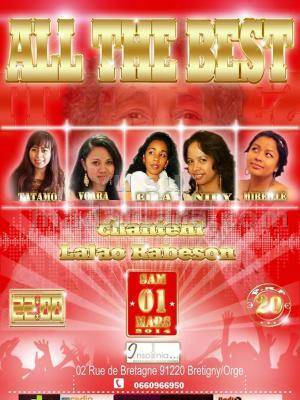 All The Best chantent Lalao Rabeson à Bretigny sur Orge