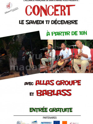 Allas Groupe‍ & Bablass Jeneur‍ en concert à AF - Sainte-Marie‍