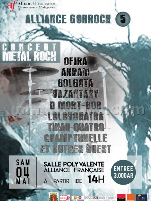 Alliance Gorrock - Concert metal rock - AF -  Fianarantsoa‍