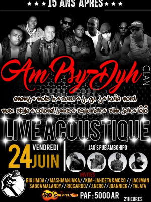 Am Psy-Dyh - Live acoustique - Jao's Pub