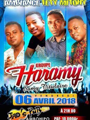 Ambiance fety mitohy avec Haramy JAO'S PUB