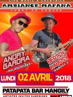 Ambiance mafana avec Andry Garora & Bertin Kabosy Pata-Patabar Toliary
