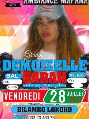 Ambiance mafana avec Demoizelle Sarah Lokoho