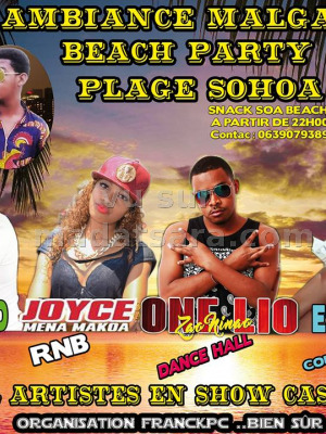 Ambiance Malgache beach party - Plage Sohoa Mayotte avec Lelahy Theo‍, Joyce Mena Makoa‍, One Lio‍ & Espérance‍