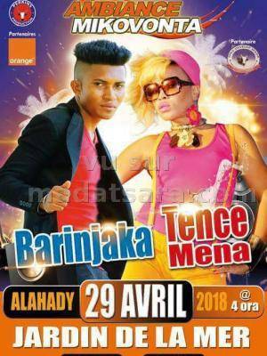 Ambiance mikovonta avec Tence Mena & Barinjaka Jardin de la Mer Tuléar