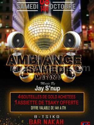 Ambiance Samedi mafana - music by Jay S'Nup‍ - Bar Nakah Diégo