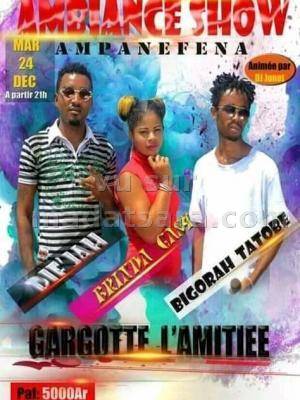 Ambiance show Gargote L'amitié Ampanefena