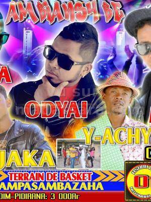 Ambiansy be avec Tsota, Odyai, Mem's Akademia, Y-Achyll, Njaka - Terrain de basket Ampasambazaha
