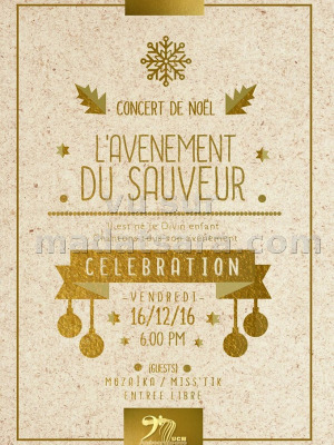 Amboaram-peo UCM‍  - L'avènement du sauveur - concert de Noël - Université Catholique de Madagascar (UCM)‍