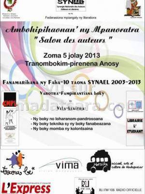 Fanamarihana ny faha-10 taona Synael 2003-2013 - Varotra fampirantiana boky sy vela-kevitra :
Ny bo