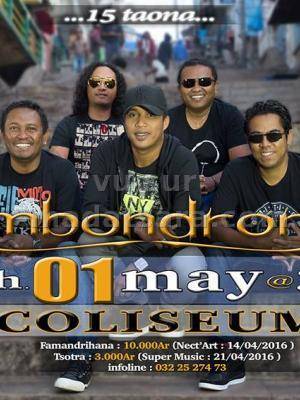 AmbondronA 15 ans en concert au Coliseum