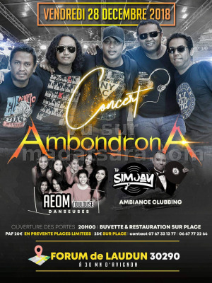 AmbondronA‍ en concert Forum de Laudun