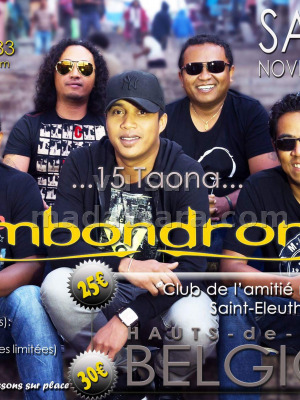 AmbondronA‍ en concert Hauts-de-France Belgique Club de l'Amitié