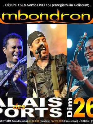 AmbondronA‍ en concert Palais des Sports Mahamasina‍