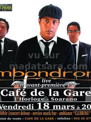 AmbondronA live "en avant-première 15è" au Café de la Gare