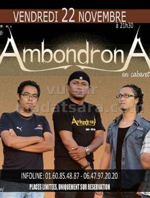 AmbondronA en cabaret à l'Insomnia Bretigny sur Orge