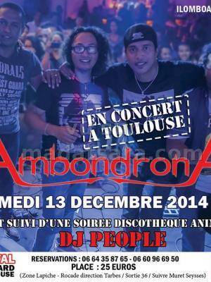 AmbondronA en concert à Toulouse au Palais Royal