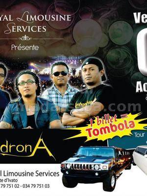 1 billet Tombola = Tour de Tana by night en limousine