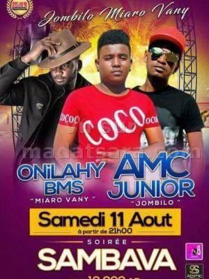 Amc Junior, Bms, Onilahy en show case Le 208 Sambava