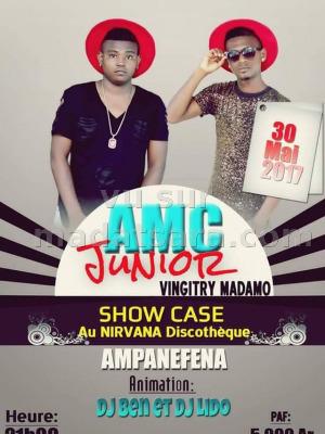 Amc Junior‍ en show case - Discothèque Nirvana - Ampanefena‍