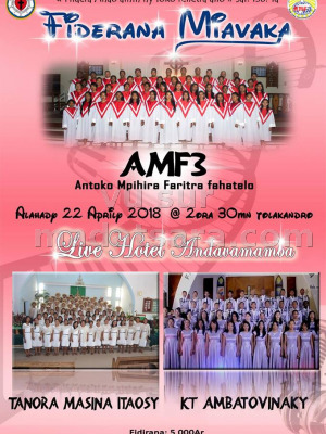 AMF3 Antoko Mpihira Faritra Fahatelo, Tanora Masina Itaosy‍ , KT Ambatovinaky‍  - Live Hotel Andavamamba‍ Fiderana miavaka