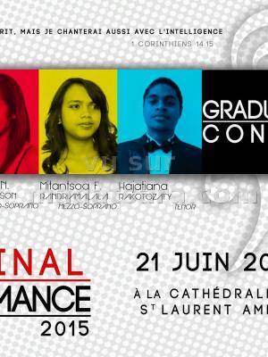 AMI Final Performance 2015 Graduation concert à la cathédrale anglicane St Laurent Ambohimanoro