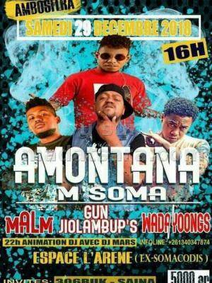 Amontana m'soma Grande Salle de l'Arene Ambositra