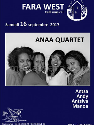 Anaa Quator‍ en concert au Fara West Faravohitra‍