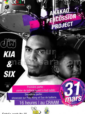Anakao percussion project - Espace Art Public (CRAAM) Ankatso‍