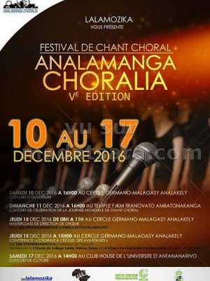 Analamanga Choralia Vè édition - festival de chant choral