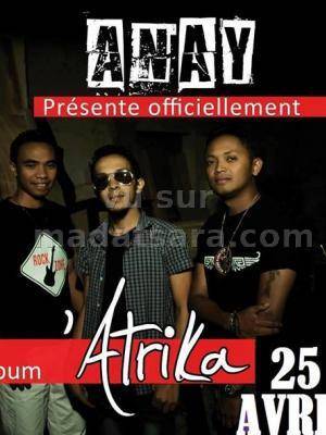 Anay présente officiellement le nouvel album 'Atrika au Pavé Antaninarenina